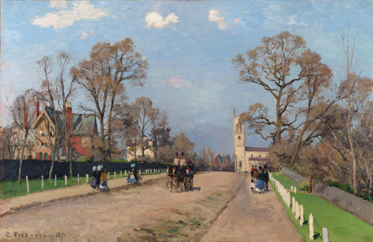 Camille Pissarro - The Avenue, Sydenham - Oil Painting Tour
