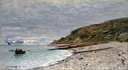Claude-Oscar Monet - La Pointe de la Hève, Sainte-Adresse - Oil Painting Tour