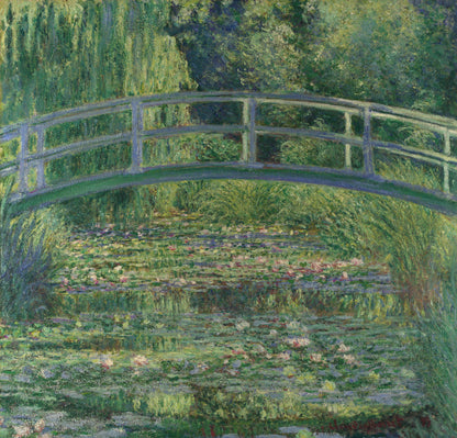 Claude-Oscar Monet - The Water-Lily Pond - Oil Painting Tour