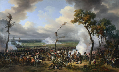Emile-Jean-Horace Vernet - The Battle of Hanau - Oil Painting Tour