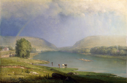 George Inness - The Delaware Water Gap - Oil Painting Tour