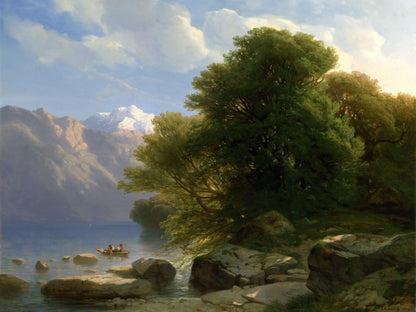 The Lake of Thun - Oil Painting Tour