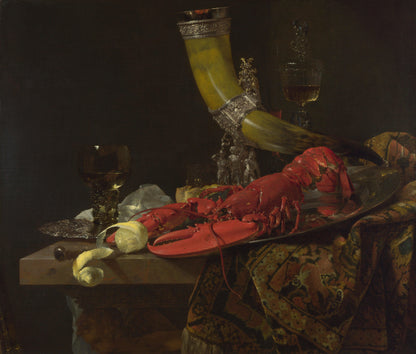 Willem Kalf - Still Life with Drinking-Horn - Oil Painting Tour
